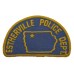United States Estherville Police Dept. Cloth Patch Badge