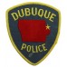 United States Dubuque Police Cloth Patch Badge