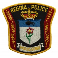 Canadian Regina Police Cloth Patch Badge