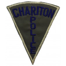 United States Chariton Police Cloth Patch Badge
