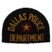 United States Dallas Police Department Cloth Patch Badge