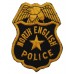 United States North English Police Cloth Patch Badge