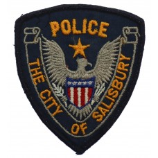 United States The City of Salisbury Police Cloth Patch Badge