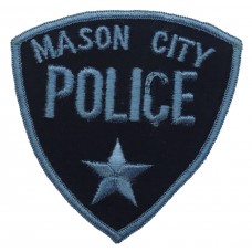 United States Mason City Police Cloth Patch Badge