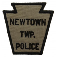 United States Newton TWP. Police Cloth Patch Badge