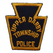 United States Upper Darby Township Police Cloth Patch Badge