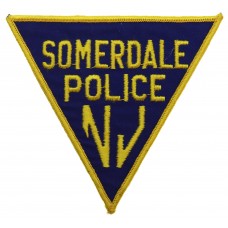 United States Somerdale Police NJ Cloth Patch Badge
