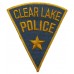 United States Clear Lake Police Cloth Patch Badge