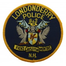 United States Londonderry Police N.H. Cloth Patch Badge