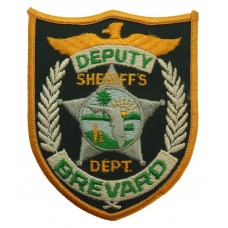 United States Brevard Sheriff's Dept. Deputy Cloth Patch Badge