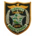 United States Brevard Sheriff's Dept. Deputy Cloth Patch Badge