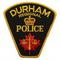 Canadian Durham Regional Police Cloth Patch Badge