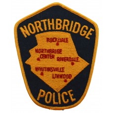 United States Northbridge Police Cloth Patch Badge