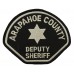 United States Arapahoe County Deputy Sheriff Cloth Patch Badge