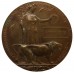 WW1 Memorial Plaque (Death Penny) - Arthur Jones