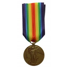 WW1 Victory Medal - Pte. A. Williams, West Yorkshire Regiment - Twice Wounded