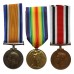 WW1 British War Medal, Victory Medal and Special Constabulary Long Service Medal Group of Three - Pte. G.E. Riseley, 5th Bn. Norfolk Regiment