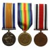 WW1 British War Medal, Victory Medal and Special Constabulary Long Service Medal Group of Three - Pte. G.E. Riseley, 5th Bn. Norfolk Regiment