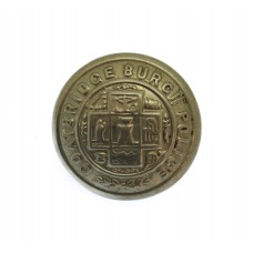 Coatbridge Burgh Police White Metal Coat of Arms Button (20mm)