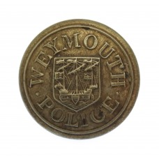 Weymouth & Melcombe Regis Borough Police Coat of Arms Button (23mm)