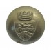 Maidstone Borough Police White Metal Coat of Arms Button (25mm)