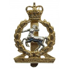 Royal Army Veterinary Corps (R.A.V.C.) Anodised (Staybrite) Cap B