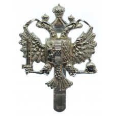 Queen's Dragoon Guards Anodised (Staybrite) Cap Badge