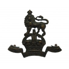 Royal West Kent Regiment Officer's Service Dress Collar Badge - King's Crown