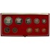 South Africa Mint 1974 Proof 10 Coin Set (Inc. Gold 2 Rand and 1 Rand Coins)