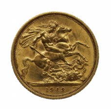 1963 Elizabeth II 22ct Gold Sovereign Coin