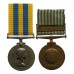 Queen's Korea Medal and UN Korea Medal Pair - Gnr. R. Ramsey, Royal Artillery