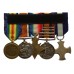 Distinguished Service Cross, QSA (4 Clasps), 1914-15 Star, British War & Victory Medal Group of Five - Lieut. Commander Richard F. Hall, Royal Navy