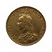 1892 Victoria 22ct Gold Sovereign Coin