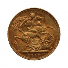 1912 George V 22ct Gold Sovereign Coin