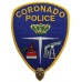 United States Coronado Police Cloth Patch Badge