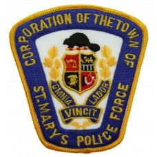 Canadian Corporation of the Town of St. Mary's Police Force Cloth