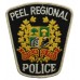 Canadian Peel Regional Police Cloth Patch Badge