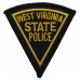 United States West Virginia State Police Cloth Patch Badge
