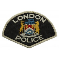 Canadian London Police Cloth Patch Badge