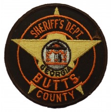 United States Sheriff's Dept. Georgia Butts County Cloth Patch Badge