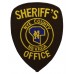 United States Sheriff's Office Nye County Nevada Cloth Patch Badge