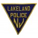 United States Lakeland Police NJ Cloth Patch Badge