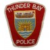 Canadian Thunder Bay Police Cloth Patch Badge