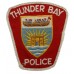 Canadian Thunder Bay Police Cloth Patch Badge