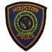 United States Houston Police Cloth Patch Badge