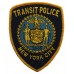 United States Transit Police New York City Cloth Patch Badge