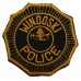 United States Winooski Police Cloth Patch Badge