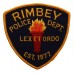 Canadian Rimbey Police Dept. Cloth Patch Badge