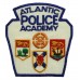 Canadian Atlantic Police Academy Cloth Patch Badge