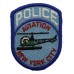United States Police Aviation New York City Cloth Patch Badge